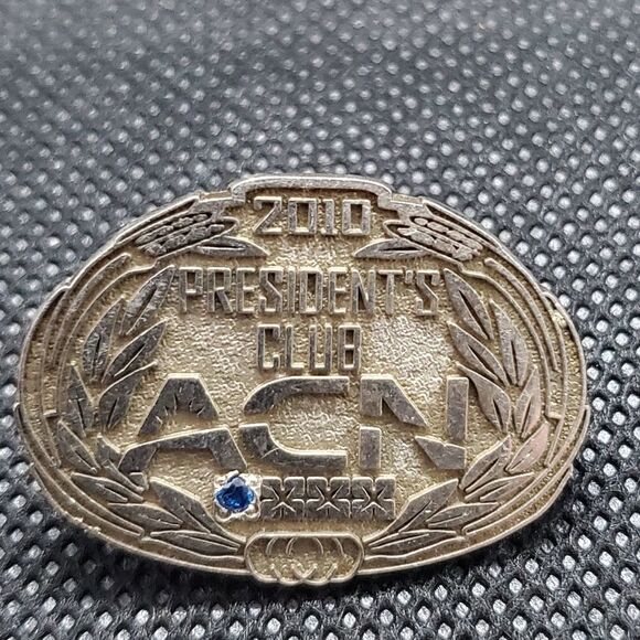Sterling Silver 2010 ACN President's Club Pin - Picture 1 of 4